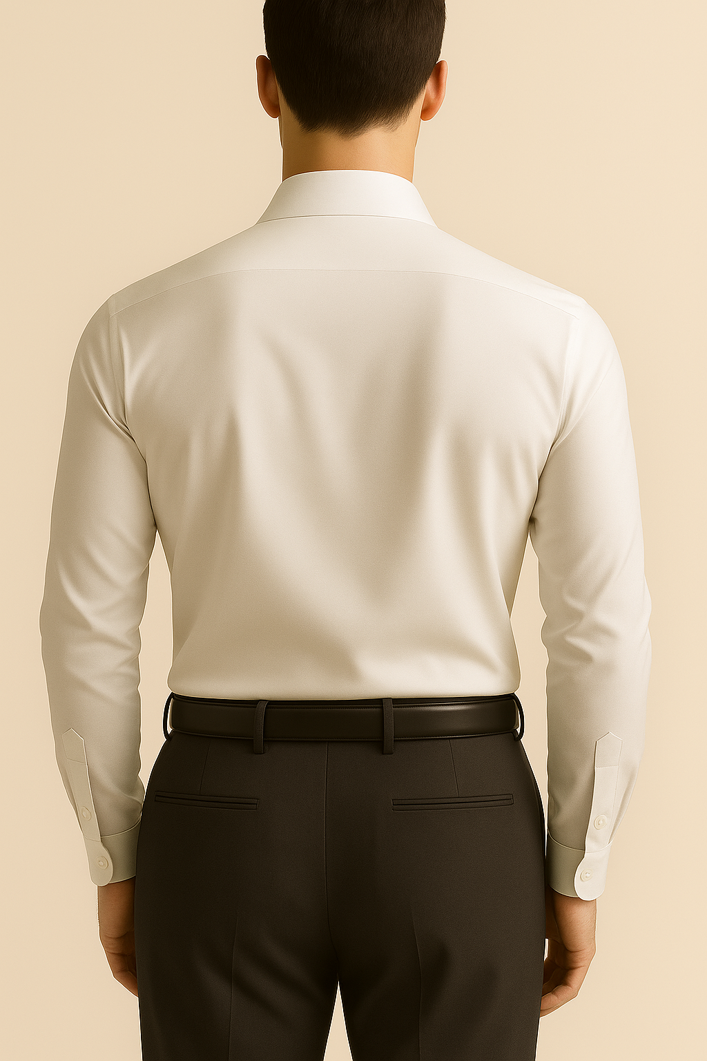 Prestige Edition Soft Silver White Formal Shirt