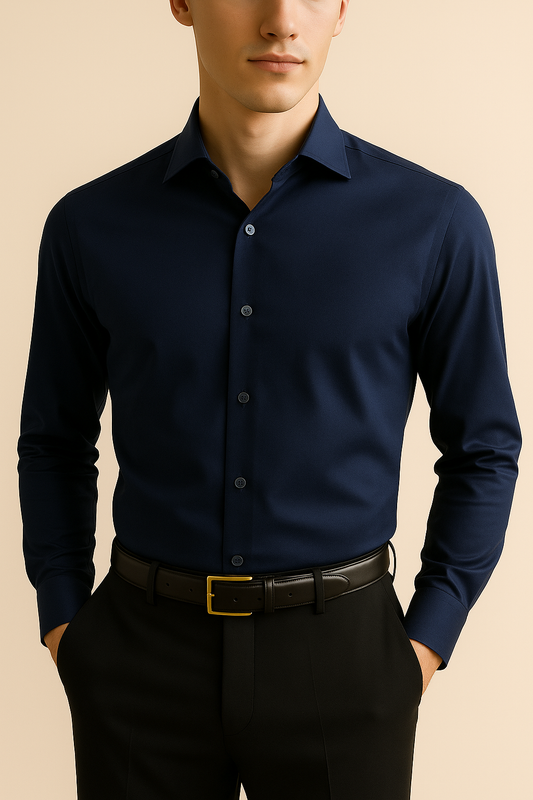 Prestige Edition Deep Navy Formal Shirt